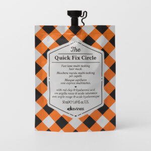 Маска для миттєвого зволоження та розгладжування структури волосся Davines The Quick Fix Circle