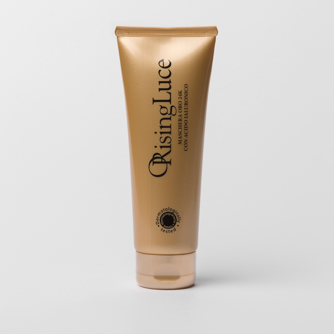 Маска золото 24К з гіалуроновою кислотою Orising Luce 24K Gold Mask0