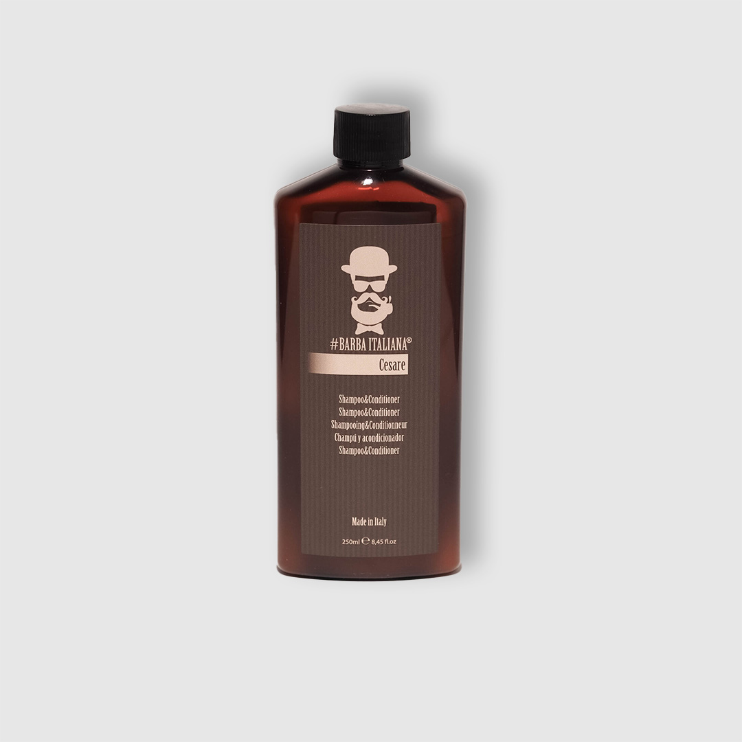 Шампунь-кондиціонер 2 в 1 Barba Italiana Cesare Shampoo0