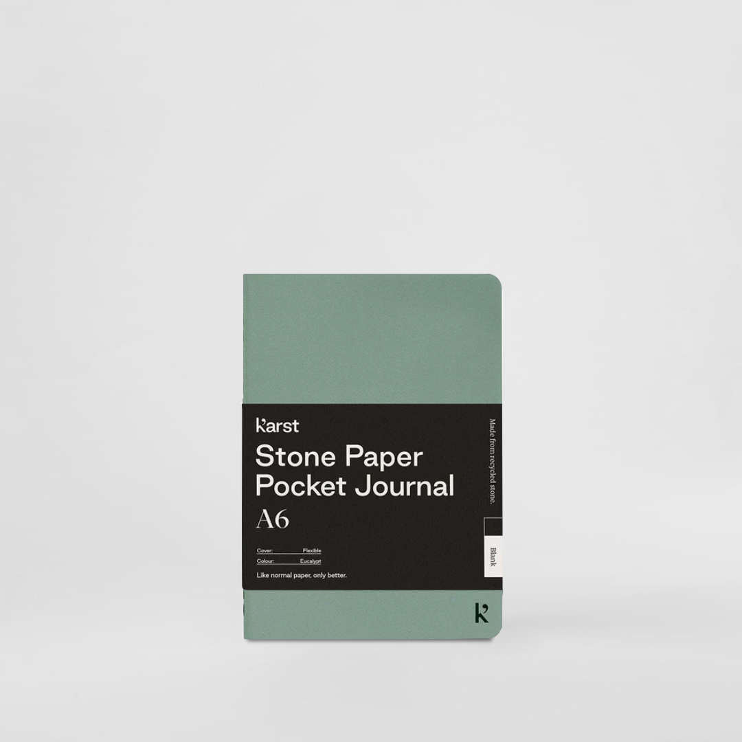 Блокнот кишеньковий А6 Eucalypt Karst Pocket Journal0