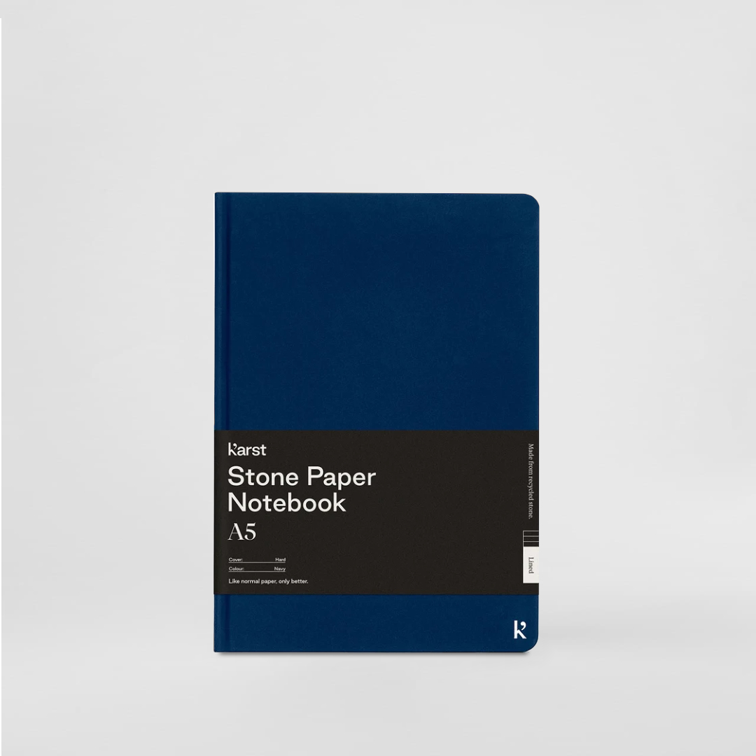 Блокнот у твердій обкладинці А5 Navy Karst Hardcover Notebook0
