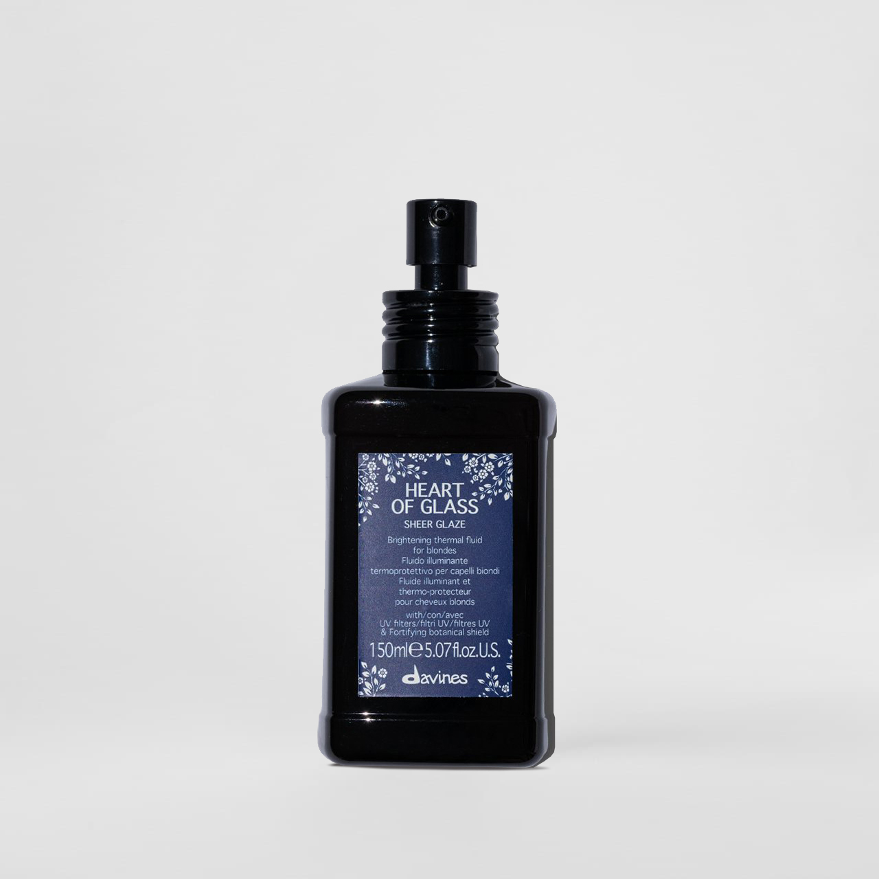 Флюїд термозахисний для світлого волосся Davines Heart of Glass Sheer Glaze0