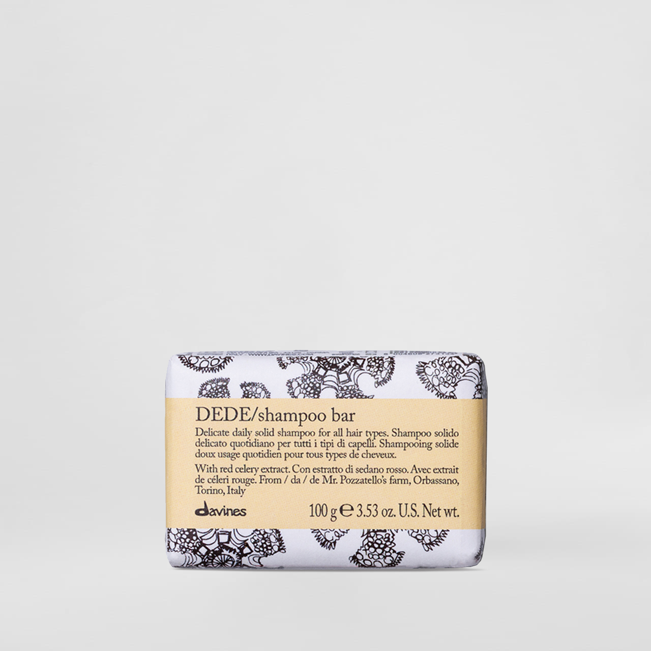 Шампунь для щоденного використання Davines Dede Shampoo Bar0