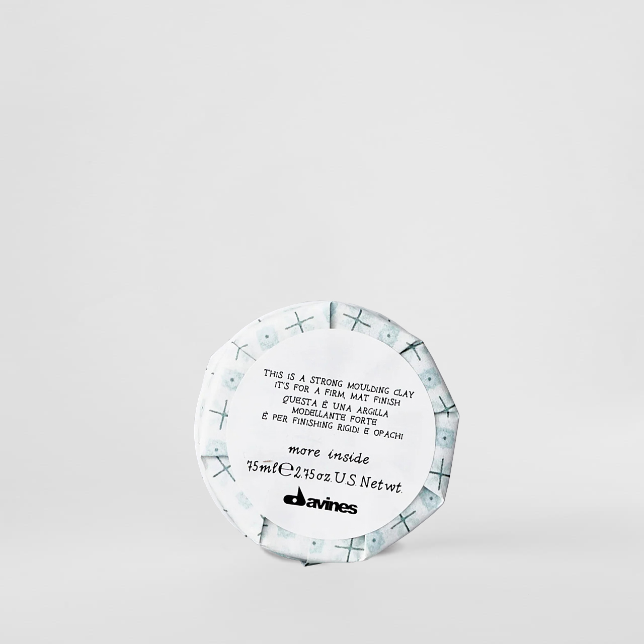 Моделююча глина сильної фіксацію Davines Strong Moulding Clay, 75 мл0
