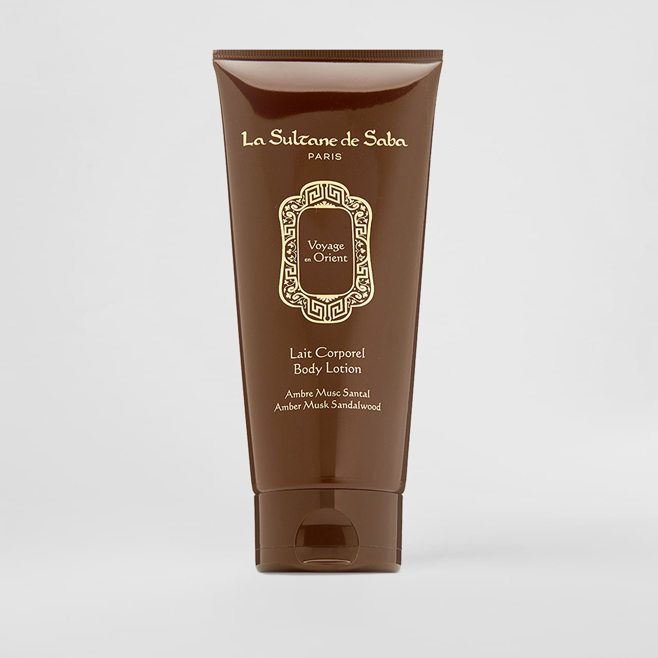 Молочко для тіла з ароматом мускусу та сандалу La Sultane De Saba Lotion Amber Musc, 200 мл0