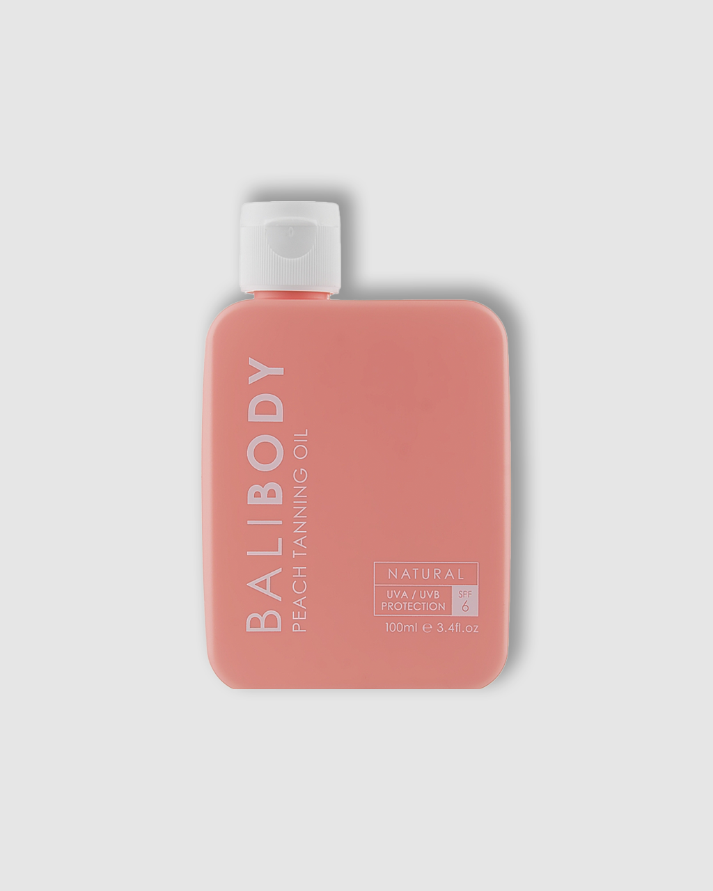 Олія для засмаги з екстрактом персика Bali Body TANNING OIL SPF 6 PEACH, 100 мл0