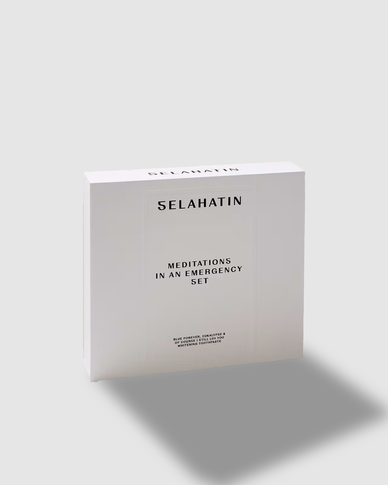 Колекційний набір з 3 паст SELAHATIN MEDITATIONS IN AN EMERGENCY SET0