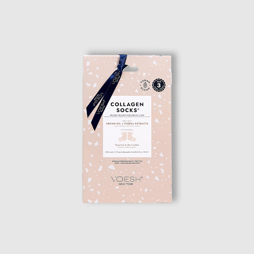 Набір для догляду за ногами VOESH COLLAGEN SOCKS WITH ARGAN OIL TRIO0