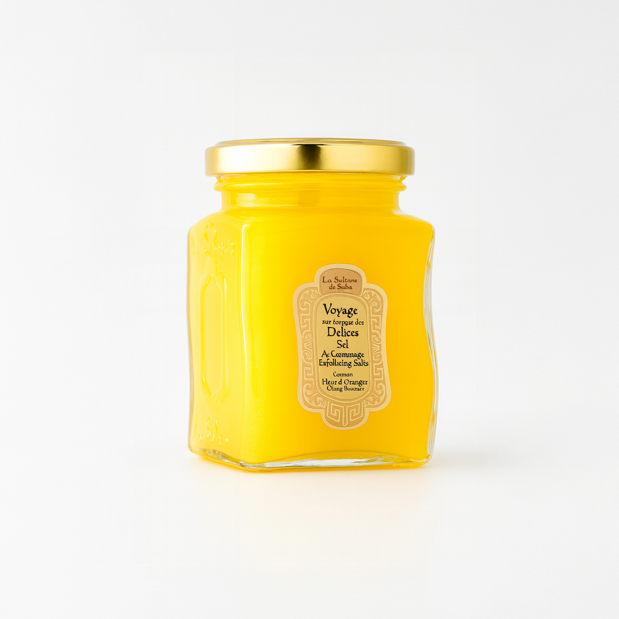 Сольовий скраб для тіла Квіти апельсина LA SULTANE DE SABA EXFOLIATING SALTS ORANGE BLOSSOM, 300 мл0