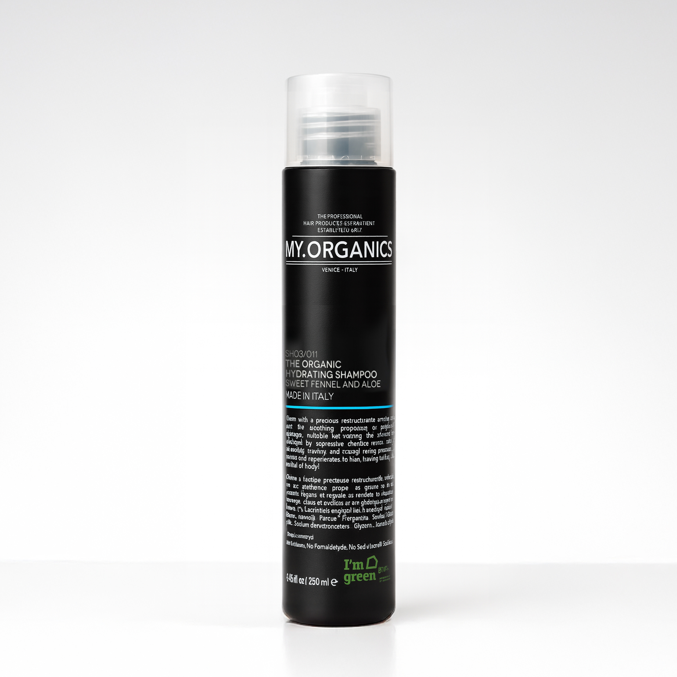 Шампунь для зволоження волосся MY.ORGANICS HYDRATING SHAMPOO, 250 мл0