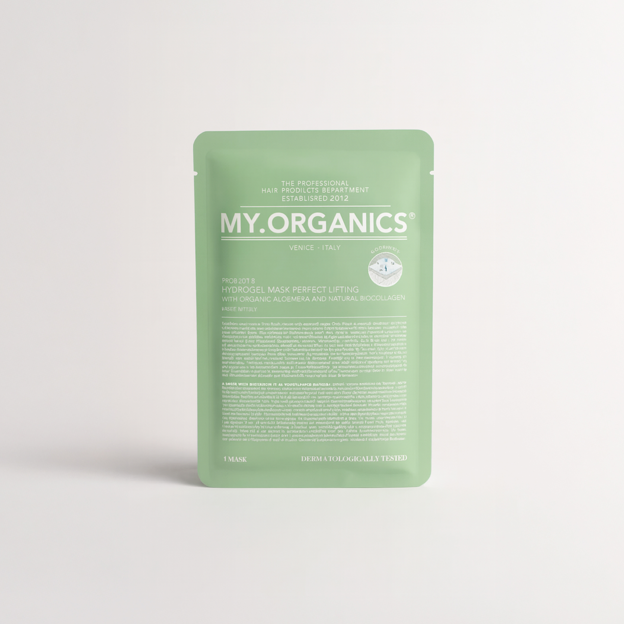 Маска гідрогелева для ліфтингу обличчя MY.ORGANICS HYDROGEL MASK PERFECT LIFTING, 1 шт0