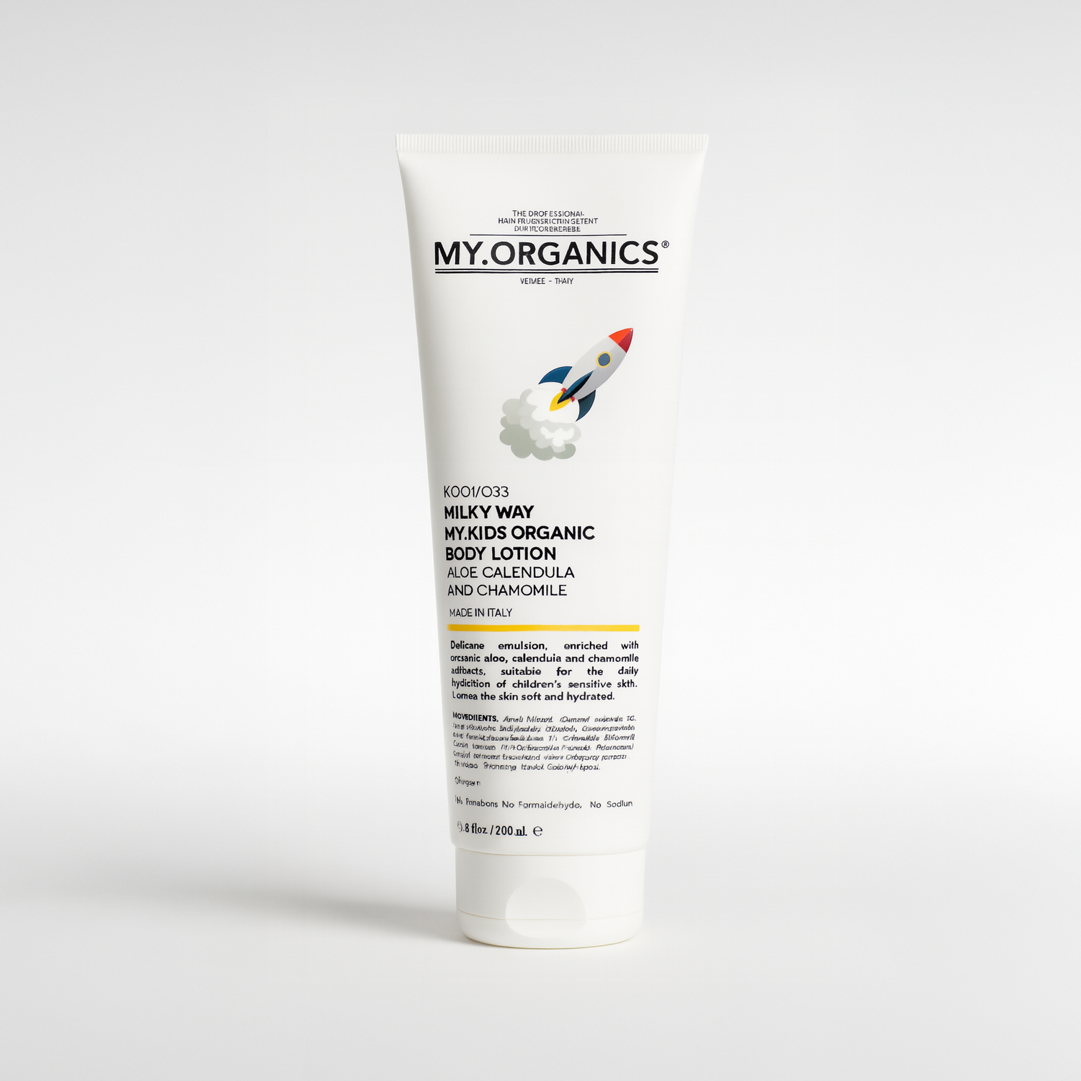 Лосьйон для тіла MY.ORGANICS MILKY WAY BODY LOTION ALOE, CALENDULA AND CHAMOMILE, 200 мл0