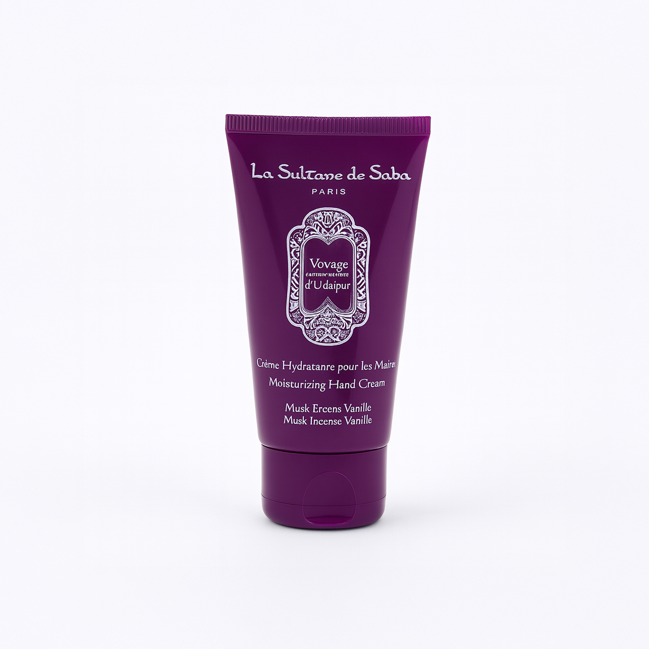 Крем для рук Удаіпур (ваніль, мускус, ладан) LA SULTANE DE SABA HAND CREAM, 50 мл0