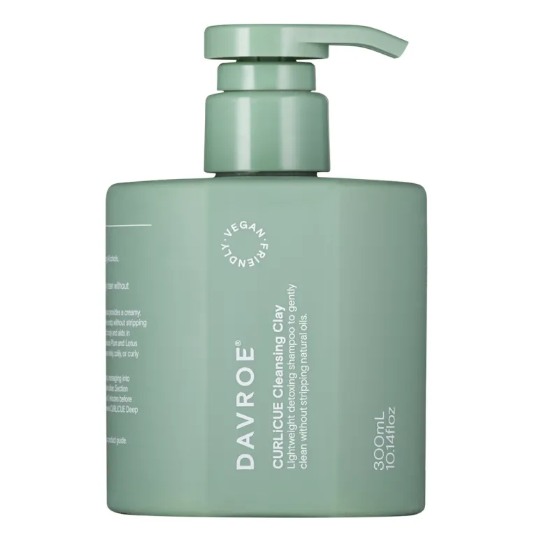 Шампунь детокс з глиною DAVROE CURLICUE CLEANSING CLAY SHAMPOO, 300 мл0