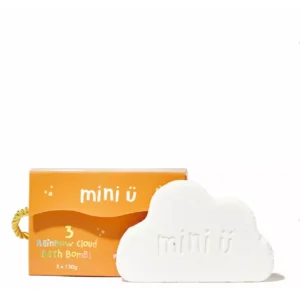 Набір бомбочек для ванни MINI U RAINBOW CLOUD BATH BOMBS CHERRY BLOSSOM, 3шт