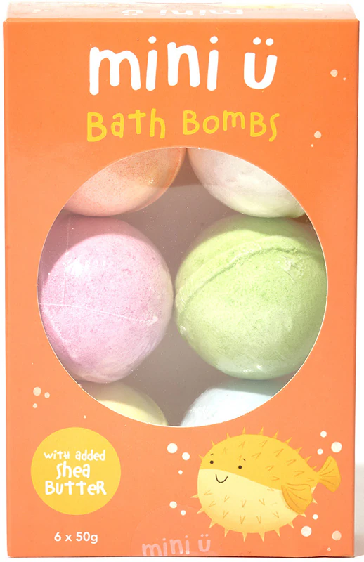 Дитячий набір бомбочок для ванни MINI U BATH BOMB (6 PACK)0