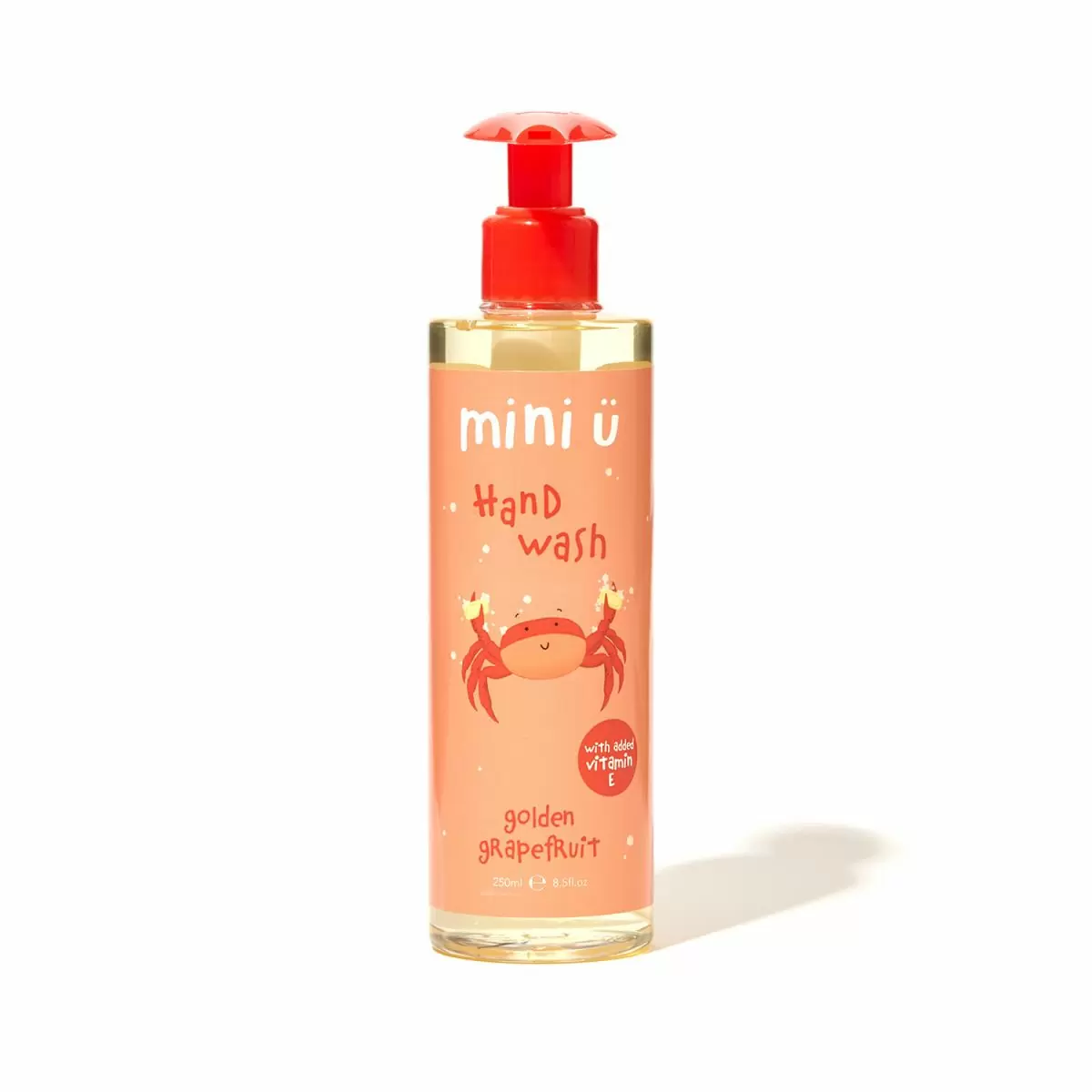 Дитячий гель для миття рук MINI U GOLDEN GRAPEFRUIT HAND WASH, 250 мл0