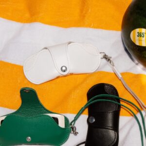 Чохол для окулярів, білий